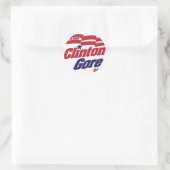  campagne Logo Clinton/Gore 1996 Ronde Sticker (Tas)