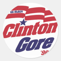  campagne Logo Clinton/Gore 1996