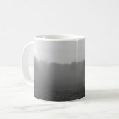 Campagne Matin Grayscale Café Mug (Devant gauche)