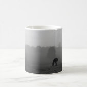 Campagne Matin Grayscale Café Mug (Centre)