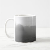 Campagne Matin Grayscale Café Mug (Gauche)