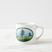 Campagne pastorale Espresso Mug (Droite)