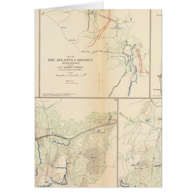 Campagne Petersburg, Virginie, Atlanta (Devant)