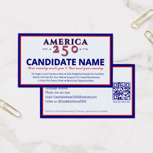 Campagne politique 2026 Candidat Élection Contact (Bureau)