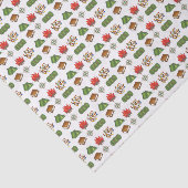 Campagne rond campfire Tent Fire Compass Camping Tissuepapier (Detail)