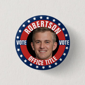 Campagne Sjabloon aangepaste foto Ronde Button 3,2 Cm