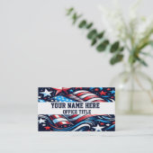 Campagne Sjabloon Visitekaartje (Staand voorkant)