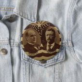 Campagne voor de Button McKinley/Roosevelt (In situ)