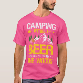 Campagne zonder bier zit gewoon in de Bossen T-shirt