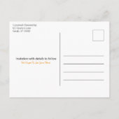 Campagnegezinshereniging sparen de datum Sjabloon (Achterkant)