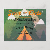 Campagnegezinshereniging sparen de datum Sjabloon (Voorkant)