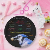 Campagnevoorschriften Papieren Bordje (Feest)