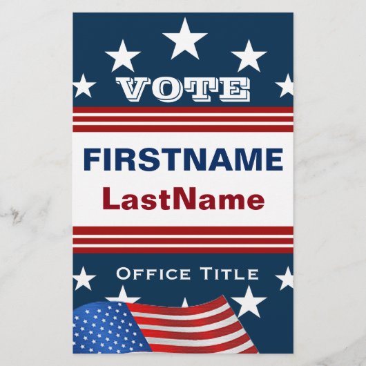 Campaign Flyer-Sjabloon Flyer (Voorkant)