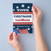 Campaign Flyer-Sjabloon Flyer (Hand)