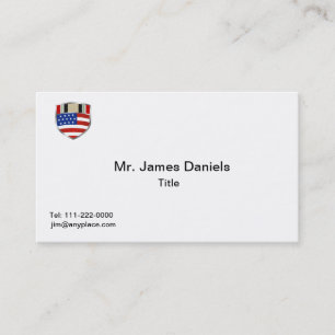 Campaign Ribbon in Irak Visitekaartje