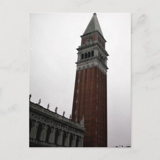 Campanile Piazza San Marco Briefkaart (Voorkant)