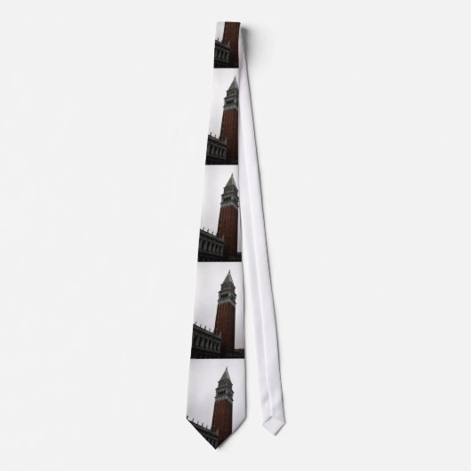 Campanile Piazza San Marco Necktie Stropdas (Voorkant)