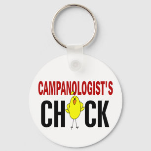 Campanologe's kuiken sleutelhanger