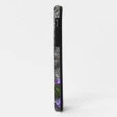 Campanula Flowers die op een muur groeien Case-Mate iPhone Case (Achterkant/links)