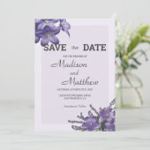 Campanula Flowers Kaart (Staand voorkant)