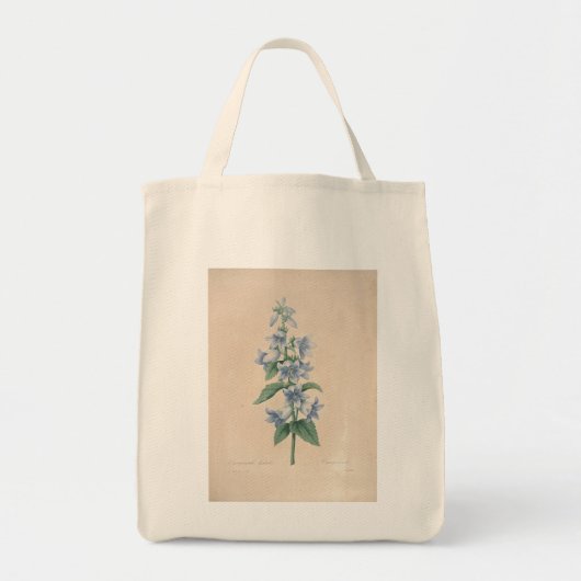 Campanula vintage par Redoute - Sacs d'alimentatio (Devant)