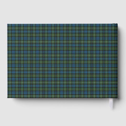 Campbell Argyll Ancient Original Scottish Tartan Gastenboek (Achterkant)