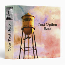 Campbell CA Water Tower 1,5-inch Multomap