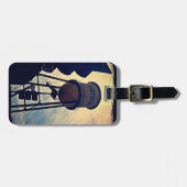 Campbell CA Water Tower Bagagelabel (Voorkant horizontaal)