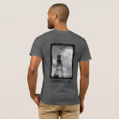 Campbell CA Water Tower Mannen T-Shirt (Achterkant volledig)