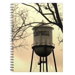 Campbell CA Water Tower Spiral Notitieboek