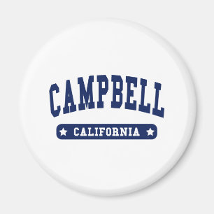 Campbell California College Style t shirten Magneet