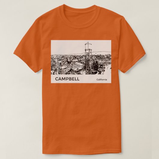 Campbell California TShirt (Design devant)