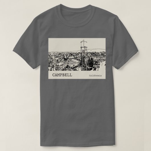 Campbell California TShirt 1 (Design devant)