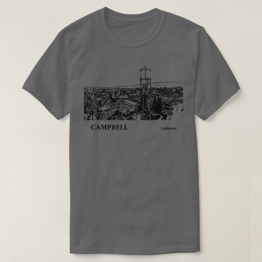 Campbell California TShirt 3 (Design devant)