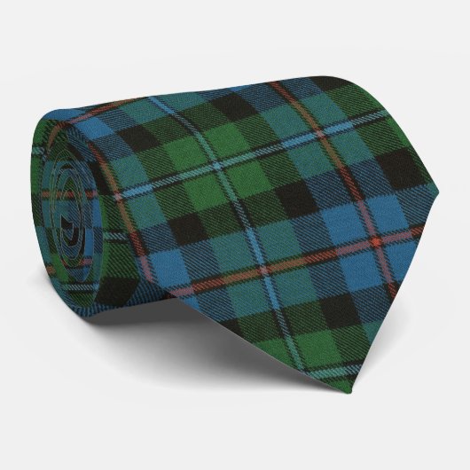 Campbell Cawdor Ancient Scottish Clan Tartan Stropdas (Opgerold)