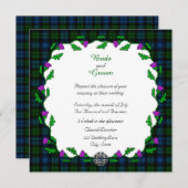 Campbell Celtic Wedding Kaart (Voorkant / Achterkant)