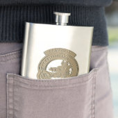 Campbell Clan Badge Classic Flask Flacon (Voorbeeld)