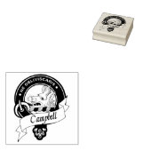 Campbell Clan Badge Rubberstempel (Gestempeld)