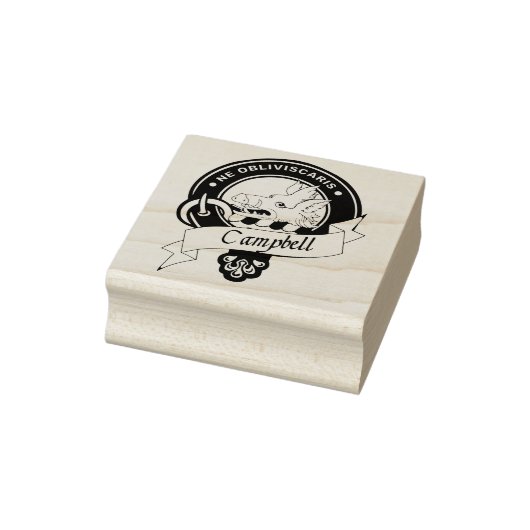 Campbell Clan Badge Rubberstempel (Stempel)