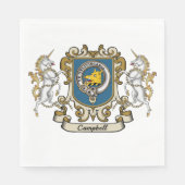 Campbell Clan Badge Servet (Voorkant)