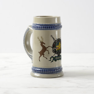 Campbell Clan Badge Stein Bierpul