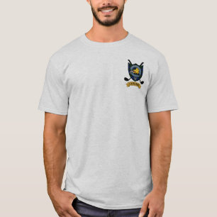 Campbell Clan Badge & Tartan Golf T-shirt