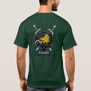 Campbell Clan Badge volwassen T-shirt