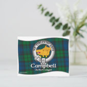 Campbell Clan Briefkaart (Staand voorkant)