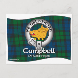 Campbell Clan Briefkaart