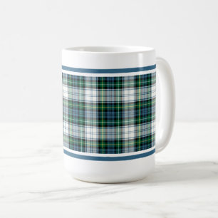 Campbell Clan Dress Tartan Green Scottish Pset Koffiemok
