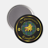 Campbell Clan & Tartan Magnet Magneet (Voorkant / Achterkant)