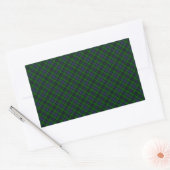 Campbell Clan Tartan Ontworpen voor afdruk Rechthoekige Sticker (Envelop)
