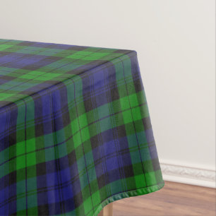 Campbell Clan Tartan Pset Black Watch Tafelkleed