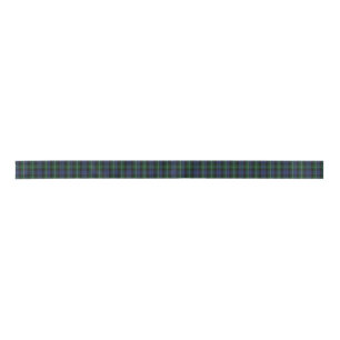 Campbell Clan Tartan Pset Ribbon Lint